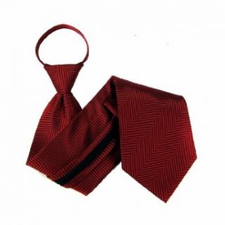 Red   Black Extra Long Formal Zipper Tie at  Men�s Clothing store