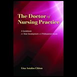 Doctor of Nursing Practice A Guidebook for Role Development and Professional Issues