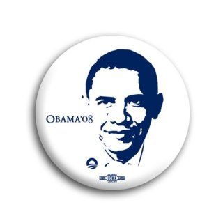 Barack Obama FACE Official Campaign Button   Pin 