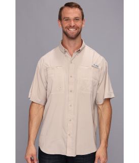 Columbia Big Tall Tamiami II S/S Mens Short Sleeve Button Up (Beige)