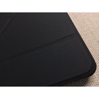rooCASE Apple iPad Air Case   Slim Shell Origami Case for Apple iPad 5 Air (5th Generation) Tablet, BLACK (With Smart Cover Auto Wake / Sleep) Computers & Accessories