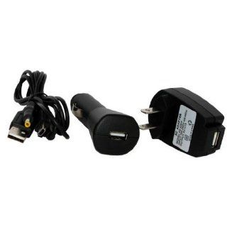 PSP 2000 Compatible 3 in 1 AC Adapter, Car Charger, & USB Cable Sports & Outdoors