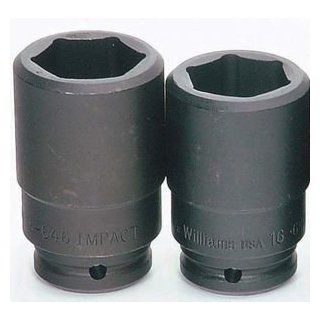 Williams 16 644 3/4 Inch Drive 6 Point Deep Impact Socket, 1 3/8 Inch    