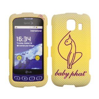 Cell Phone Snap on Case Cover For Lg Optimus S / Optimus U Ls 670    Solid Color With Multiple Prints Cell Phones & Accessories