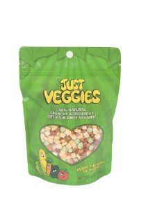 Just Tomatoes Just Veggies, 4 Ounce Pouch (Pack of 4)  Snack Food  Grocery & Gourmet Food