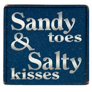 Sandy Toes & Salty Kisses   Decorative Signs