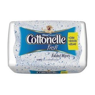 Cottonelle Fresh Flushable Wipes, Tubs, Case of 16/42s (672 ct) Health & Personal Care