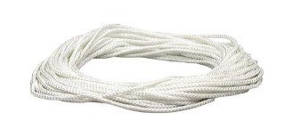 Lehigh NML48X 1/8 Inch by 48 Feet Diamond Braid Nylon Rope, White