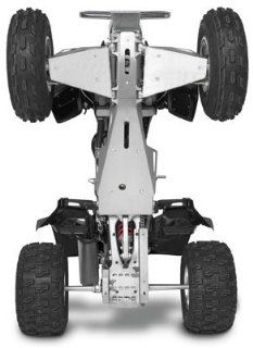 DG Performance 673 8450   Laser Plate Full Chassis Skid Plate (Stainless Steel) for Kawasaki KFX 450 (2008 2012 ) Automotive