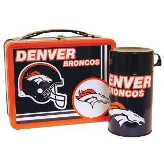 Denver Broncos Lunch Box  Sports Fan Lunchboxes  Sports & Outdoors