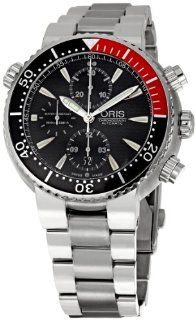 Oris Men's OR674 7599 7154MB Divers Titan Chronograph Watch Oris Watches