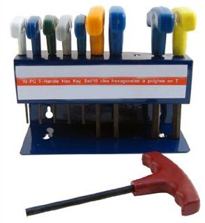Metric T Handle Hex Allen Wrench Key Set    