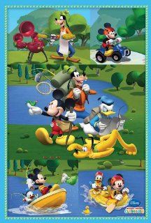 Mickey Mouse & Minnie Mouse Disney Pixar Poster wm676  Prints  