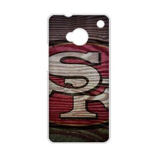 Custom San Francisco 49ers Back Cover Case for HTC One M7 IP 23604 Cell Phones & Accessories