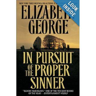 In Pursuit of the Proper Sinner Elizabeth George 9780375727993 Books