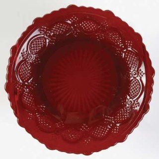Avon Cape Cod Collection 1876 Ruby Red Pattern Set/2 Dessert Plates Kitchen & Dining