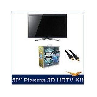 Samsung PN50C680 50" 1080p 3D Plasma TV, E3 Panel Technology, Hyper Fast 0.001 ms Response Time, SRS TruSurround HD, Game Mode, 4 HDMI 1.4, 600Hz Subfield Motion, & More. Kit Includes 3D Starter Kit w/ Glasses Electronics