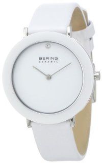 Bering Time 11435 654 Ladies Ceramic All White Watch at  Women's Watch store.