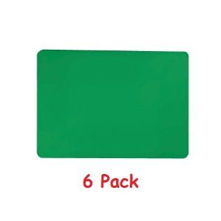 (6 Pack) Green Color Cutting Board 24"x18" Non Skid Surface *NSF Listed* Kitchen & Dining