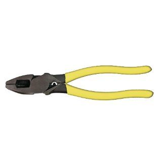 Jonard JIC 685 Lineman Plier with Crimper and Fish Tape Puller, 9 1/2" Length Side Cutting Pliers