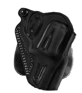 Galco Speed Paddle Holster for S&W L FR 686 3 Inch (Black, Right hand)  Airsoft Stomach Band Holsters  Sports & Outdoors