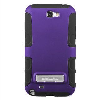 Seidio CSK3SSGT2K PR DILEX Case with Metal Kickstand for use with Samsung Galaxy Note 2   Amethyst Cell Phones & Accessories