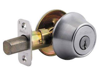 Kwikset Corporation 660 US26D RFAL11777 SCS KA3 Single Cylinder Deadbolt Dull Chrome   Doorknobs  