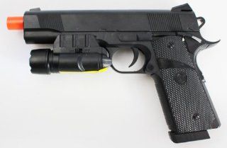 Terminator 661 Spring Airsoft pistol with Flashlight and Laser  Sports & Outdoors