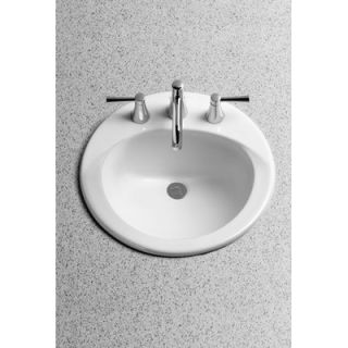 Toto Ultimate Self Rimming Bathroom Sink with SanaGloss Glazing