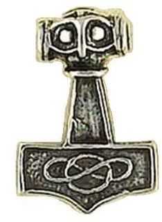 Viking Thor's Hammer Norse Sterling Silver .925 Pendant Jewelry
