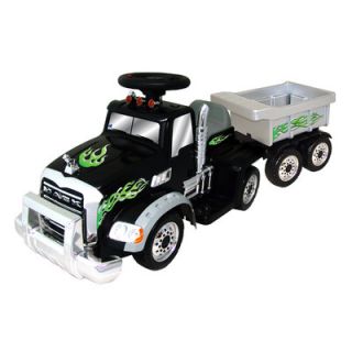 New Star 6V Ride On Mack Truck with Trailer