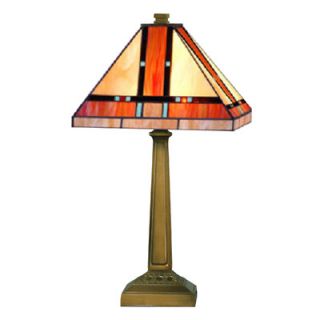 Dale Tiffany Mission 2 Light Table Lamp