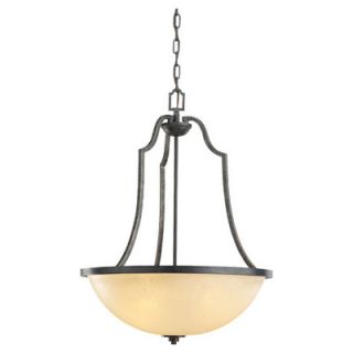 Sea Gull Lighting Roslyn 3 Light Inverted Pendant