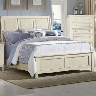 American Woodcrafters Courtyard Sleigh Bed