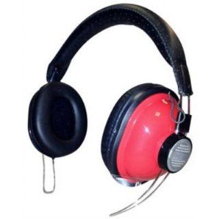KINYO PH689R   Over the Ear Stereo Headphones   Red Electronics