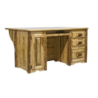 Montana Woodworks® Glacier Country Executives Office Desk