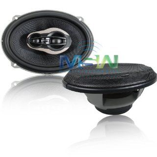 Hertz Audio HCX 690 (HCX690) Hi Energy 6"x9" 3 Way Coaxial Speakers  Vehicle Speakers 