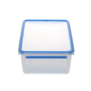 3D Food Storage Deep Rectangular 186 fl oz Clip and Close Container