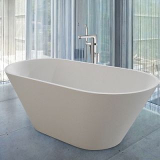 Aquatica PureScape 71 x 32 Freestanding AquaStone Bathtub