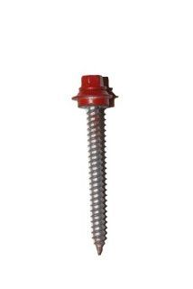 #9 x 2" Roof Screws Barn Red #691 (250/bag)