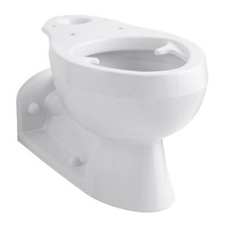 Kohler Barrington Pressure Lite Elongated Toilet Bowl, Less Seat