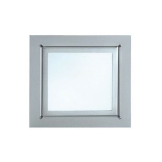 Four light recessed light Stainless steel finish Mini in wall square