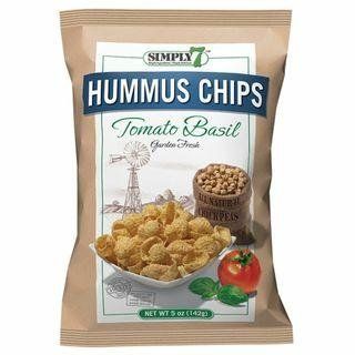 Simply 7 Hummus Chips, Sea Salt, 5 Ounce Bags (Pack of 12)  Soy Chips And Crisps  Grocery & Gourmet Food