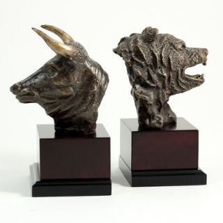 SPI Home Bull and Bear Book Ends (Set of 2)