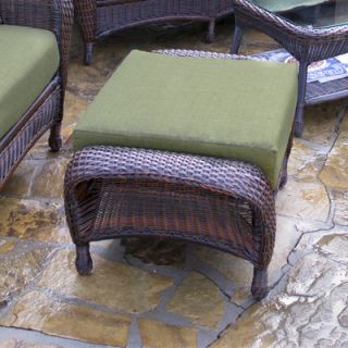 Tortuga Outdoor Lexington Chair and Ottoman (Set of 2)