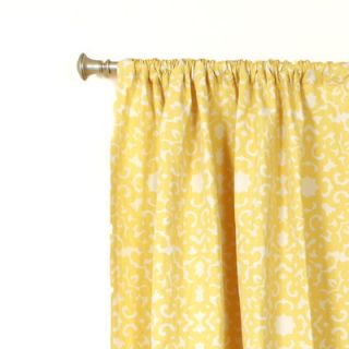 The Pillow Collection Sunshine Rod Pocket Curtain Single Panel