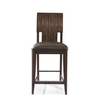 Legacy Classic Furniture Portland Wood Back Pub Chair in Distressed