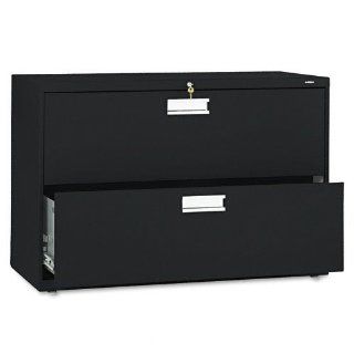 600 Series 2 Drawer File Finish Black  Office Accessories 