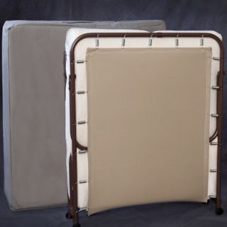 Sleep Revolution Single Folding Bed with Foam Mattress and Frame Set