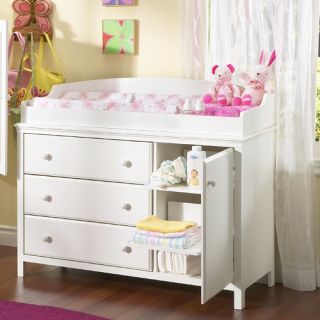 Cotton Candy 3 Drawer Changing Table